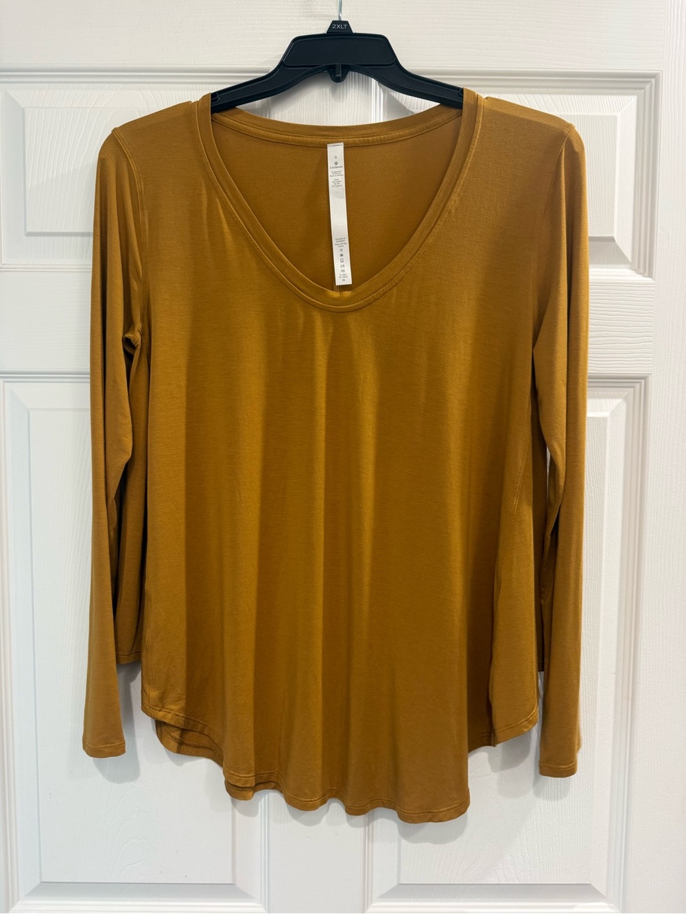 Lululemon Up for Down Time Long Sleeve Top Spiced Bronze Women’s 6 Small Med